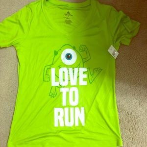 NWT Mike Wazowski runDisney shirt